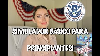 🇺🇸SIMULADOR BÁSICO | PARA PRINCIPIANTES (NIVEL DE INGLÉS BÁSICO O NADA DE INGLÉS) OFFICER DAWSON!!