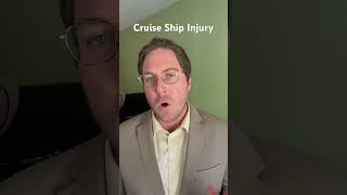 Cruise Ship Injury