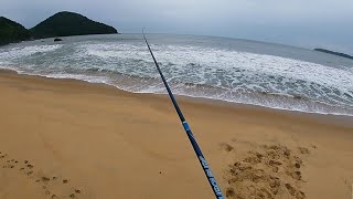 Um dia do peixe outro do pescador!? Praia Vermelha do Norte Ubatuba.