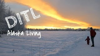 DITL Our First Vlog | Army Family living In ALASKA !