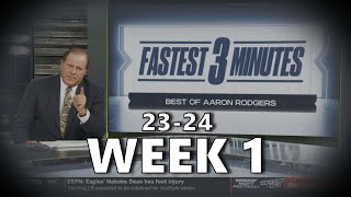 Fastest 3 Minutes | Best Of Aaron Rodgers Edition | Week 1 2023-24