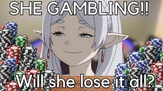 Frieren Tries To Gamble