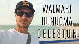 Мексика 7й день. Цены супермаркет Walmart , поездка в Hunucma, пляж Celestun