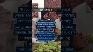 Zakat Fitrah - Pembersih Bagi Orang Yang Puasa #shorts