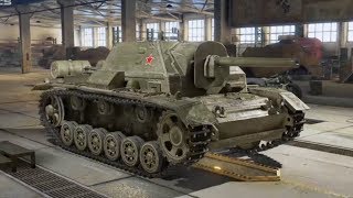 WOT SU-76I Garage Showcase World of Tanks Console