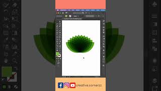 Flower Design in Adobe illustrator #illustrator #flowers #shorts