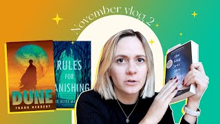 November Reading Vlog ✨👽 PART 2 // A very Sci-Fi vlog