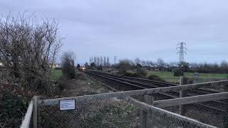 two cLass 73’s top and tail a network rail test train near ferring