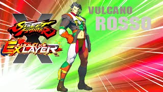 Street Fighter X Fighting EX Layer - Vulcano Rosso