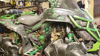 Can am renegade big bore burn out !! what is happening to my green machine