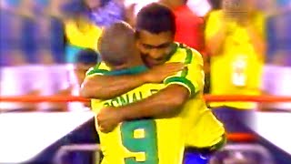 ROMÁRIO, RONALDO e DJALMINHA HUMILHANDO O MÉXICO EM 1997 - Melhores Momentos e Lances