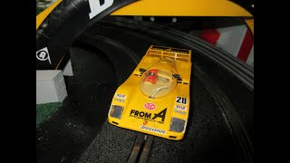 SCALEXTRIC PORSCHE C962C C304 SERVICED AND VERY FAST!! MANY NEW PARTS For sale! link in description.