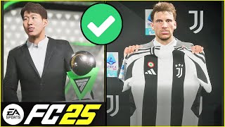 Things You Should Do When You Start FC 25 Career Mode ✅