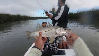 ROBALOS E PESCADA AMARELA EM BARRA DE GUARATIBA !