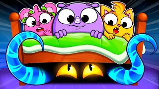 Who Is Under the Bed? 👻 Funny Kids Songs 😻🐨🐰🦁 And Nursery Rhymes by Baby Zoo & Friends