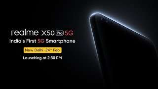 Realme x50 pro- Live🔴 Launch Event