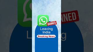 WhatsApp Banned India #whatsapp