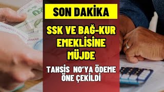 SSK Bağ-Kur Emeklisi TAHSİS NO’ya Göre Haziran Ayı Maaş Ödeme Takvimi! Erkene Çekildi