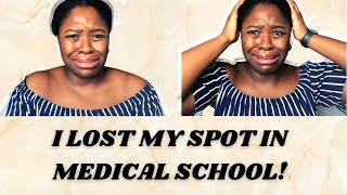 HOW I LOST MY MEDICAL SCHOOL ADMISSION | MISTAKES I MADE THE FIRST TIME I APPLIED| REAPPLICANT STORY