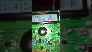 Tes Terbang Pky - Gunung Kidul uSDX power 5Watt