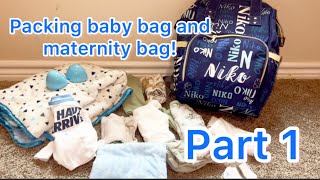 WHAT’S IN MY DIAPER BAG? NEWBORN / NEW MOM/ DELIVERY !