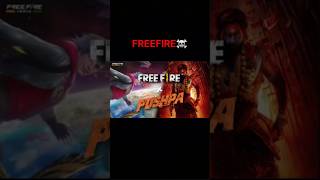 Free Fire x Pushpa 2 || Free Fire Biggest Collaboration 🔥 || #shorts