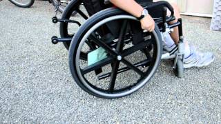 Core Gravel wheelchair friendly gravel driveway demo