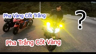 Winner X 2022 Chạy Đèo Và Chia Sẽ Về Đèn Trợ Sáng Khi Đi Phượt. | XU BIKER | Motovlog.