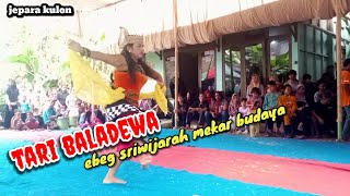 TARI BALADEWA - Ebeg Sriwijarah Mekar Budaya