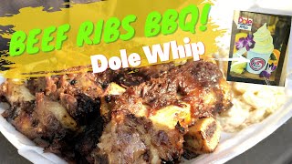 Mouthwatering Samoan-Hawaiian BBQ BEEF RIBS! & DOLE WHIP FLOAT! Must Eat @ Matiki Island BBQ