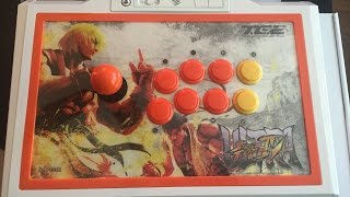 Madcatz Ultra SF IV Rivals TE2 Fightstick PS4 Unboxing