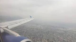 Beautiful Interjet A320 High Altitude landing into Mexico City