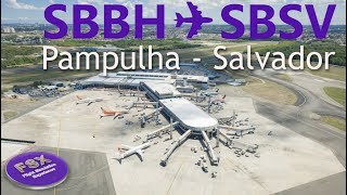 [VATSIM] Simulação 737-800 | Tour Brasileirão 2017 | SBBH ✈ SBSV