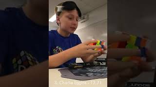 Top Fastest *ASMR* Rubik's Cube Blindfolded Solves Ever! #cubing #music #shorts