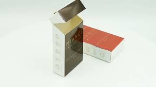 Custom Cigarette Paper Packaging Package 10 20 Pack Cigarettes Box