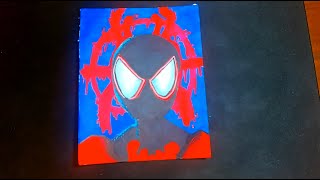 Miles Morales drawing timelapse!