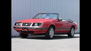 1983 Ford Mustang Convertible For Sale Trade motorland motorlandamerica.com