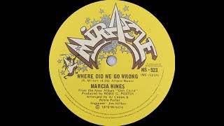 1979: Marcia Hines - Where Did We Go Wrong - 45