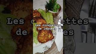 les croquettes de légumes très facile