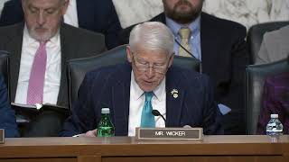 Senator Wicker Leads Armed Services Republicans in Nuclear, Space Posture Hearing