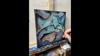 Be Yourself | Acrylic Painting Time lapse video | Retrospective #5