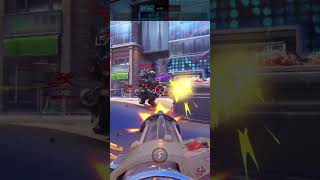 Overwatch 2 Bastion Pushing the Objective!