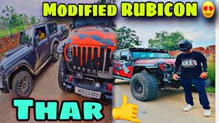 Full modified rubicon ❤️🤙#alexvikrant#thar #modified #jeep #ytshortsindia #shorts