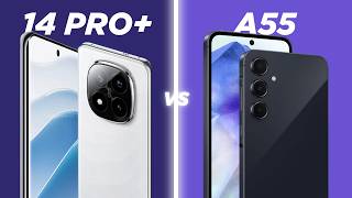 Xiaomi Redmi Note 14 Pro Plus vs Samsung A55