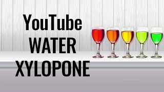 YouTube Water Xylophone ♪ Play Water Xylophone with computer keyboard ♪