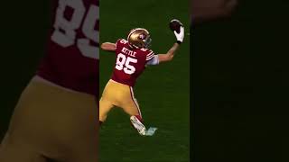 George Kittle one hander against the Cowboys🥶 #shorts #nfl #fyp