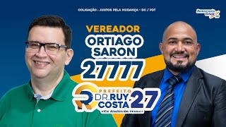 BATE-PAPO COM O DR RUY COSTA - VEREADOR ORTIAGO SARON 27777