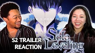 THE DRIP IS REAL! | *Solo Leveling* Season 2 TEASER TRAILER REACTION