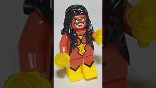 MARVEL - Spider-Woman, Black Cat & J. Jonah Jameson - Unofficial LEGO Minifigures  #shorts