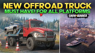 New Offroad Truck For All Platforms in SnowRunner Must Have in Your Game